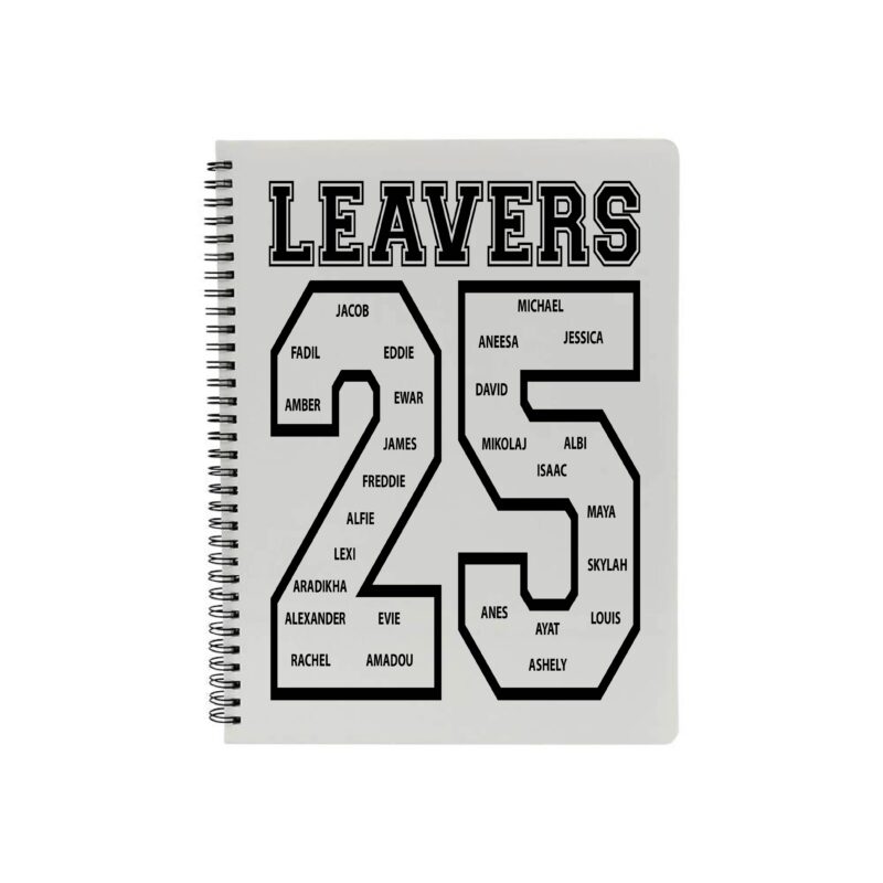 School Leavers Notebook 2025