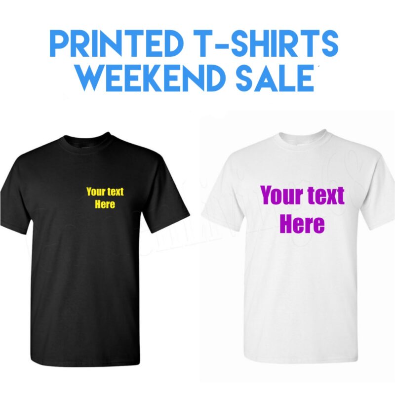 Weekend Sale Printed T-shirt