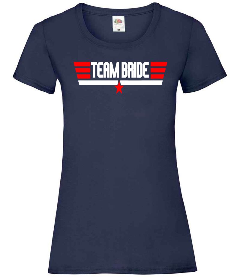 Top Gun Bride - Team Bride T-Shirts - Image 3