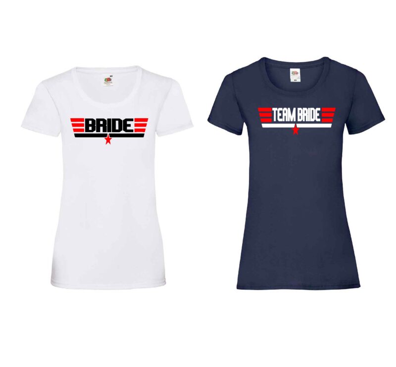 Top Gun Bride - Team Bride T-Shirts