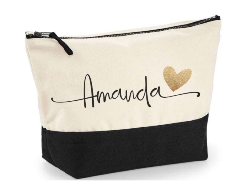 Makeup Bag Personalized, Custom Makeup Bag