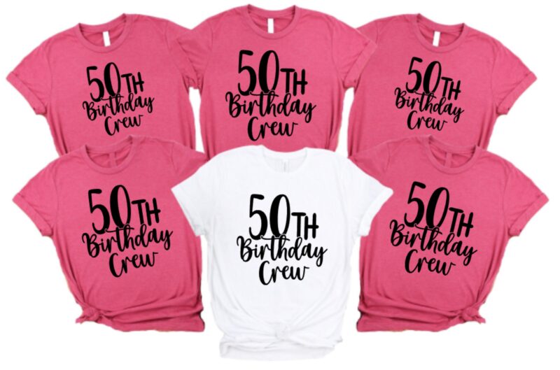 Birthday Crew T-Shirts D2